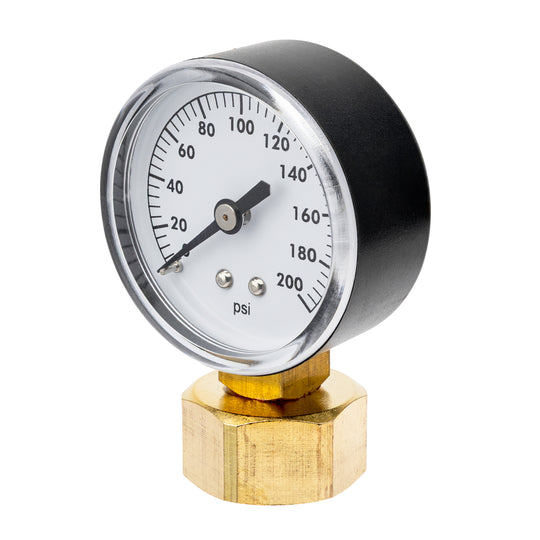 3/4-in. FHT Water Pressure Gauge 200 PSI