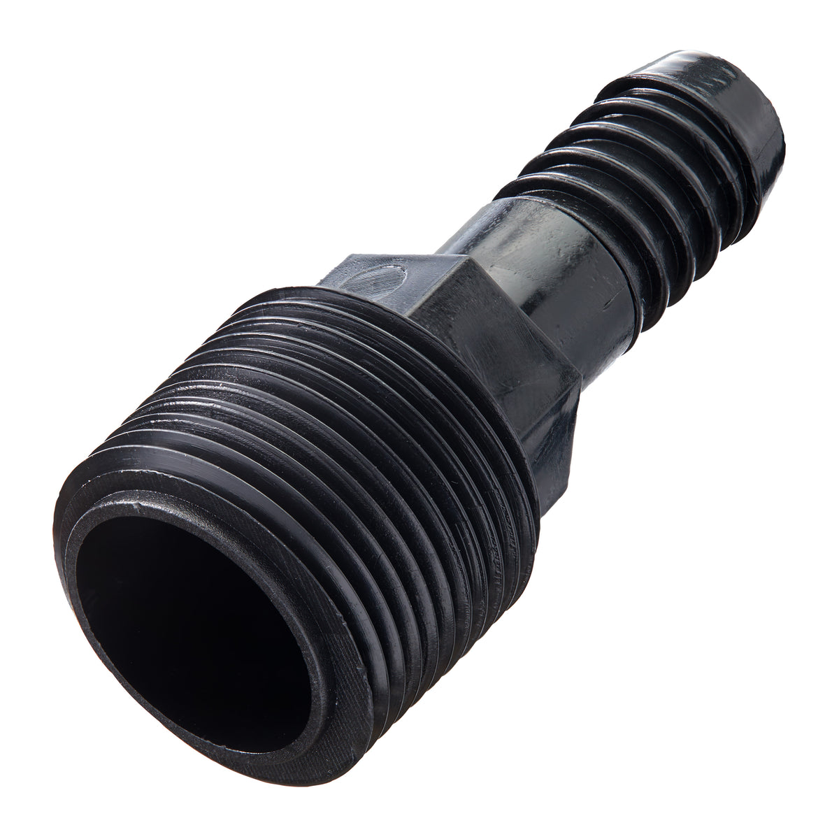 Adaptador de tubería flexible de elevador 3/4" MPT x 1/2" Barb 94344