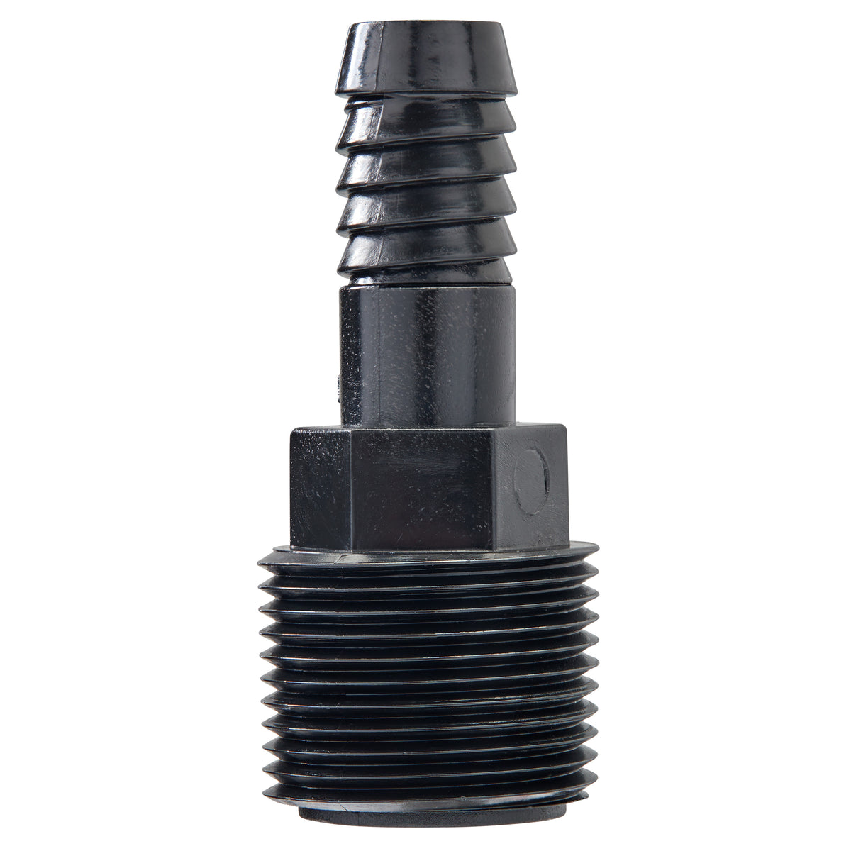 Adaptador de tubería flexible de elevador 3/4" MPT x 1/2" Barb 94344