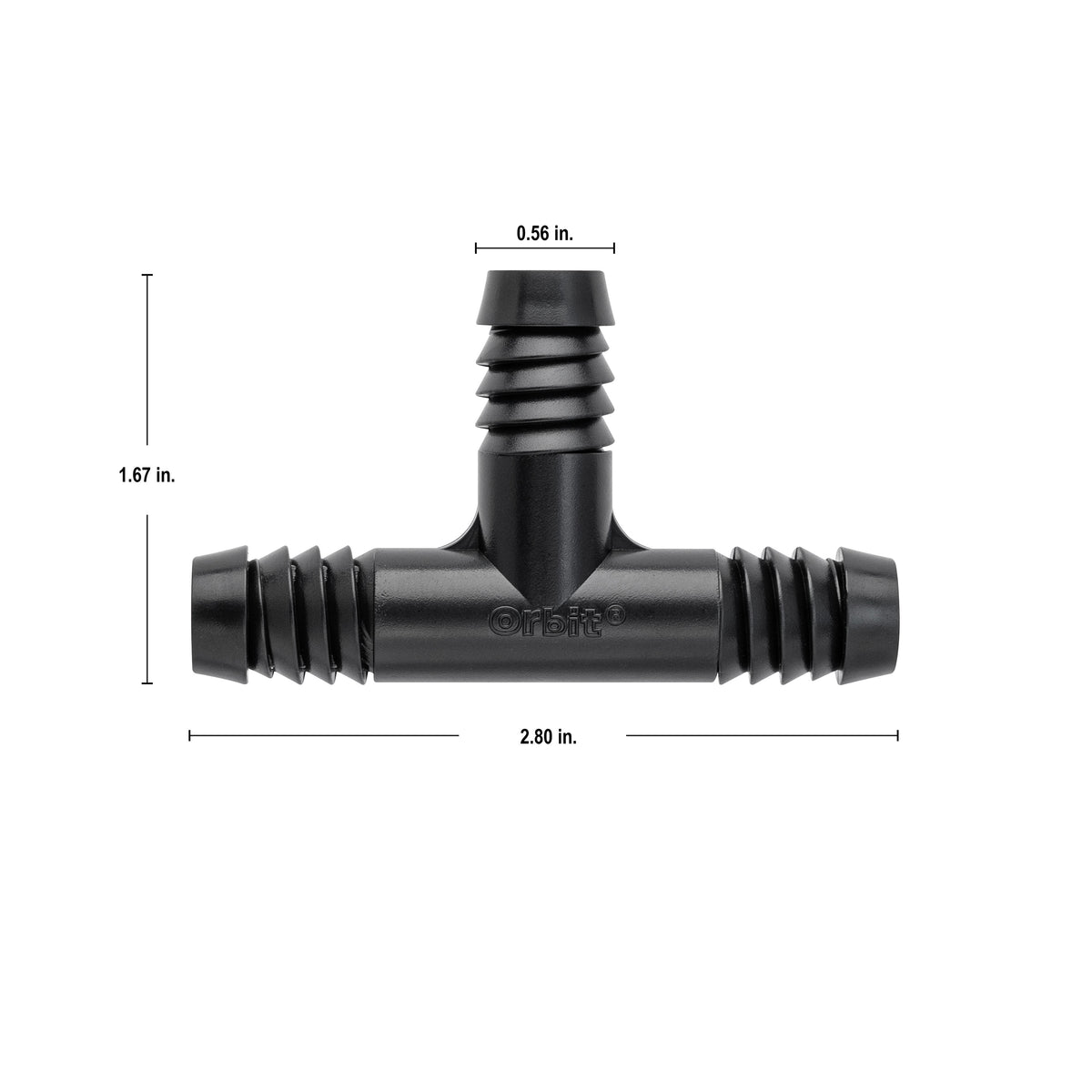 T de tubería flexible de elevador de púas de 1/2" 94350
