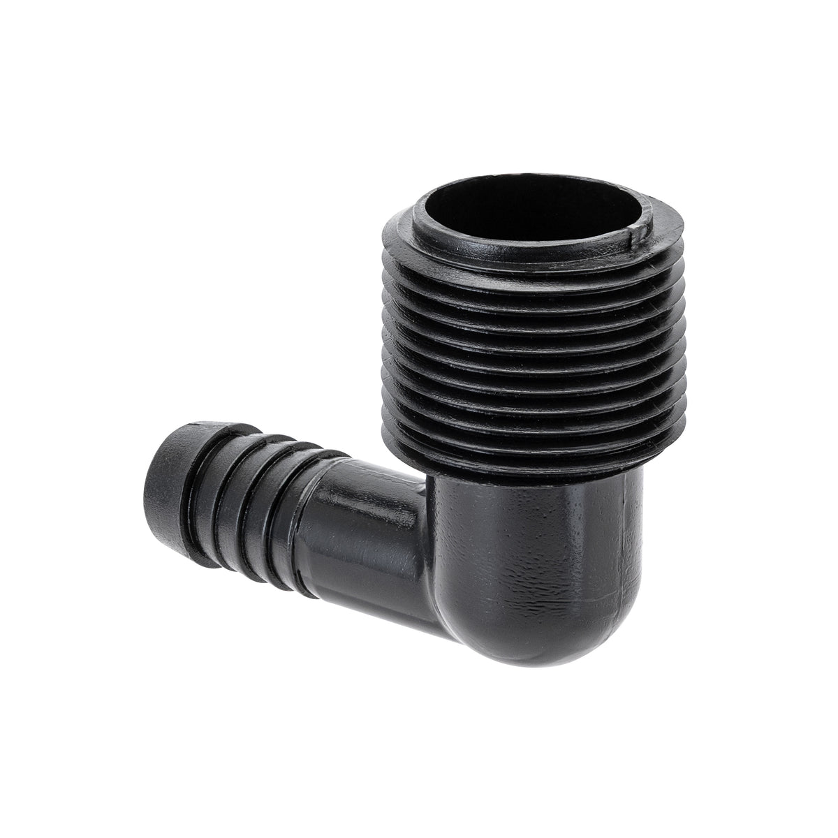 Codo de tubería flexible de elevación de 3/4" MPT x 1/2" púa 94360