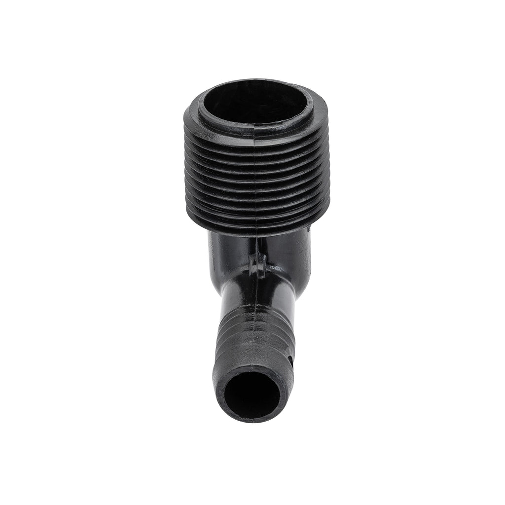 Codo de tubería flexible de elevación de 3/4" MPT x 1/2" púa 94360
