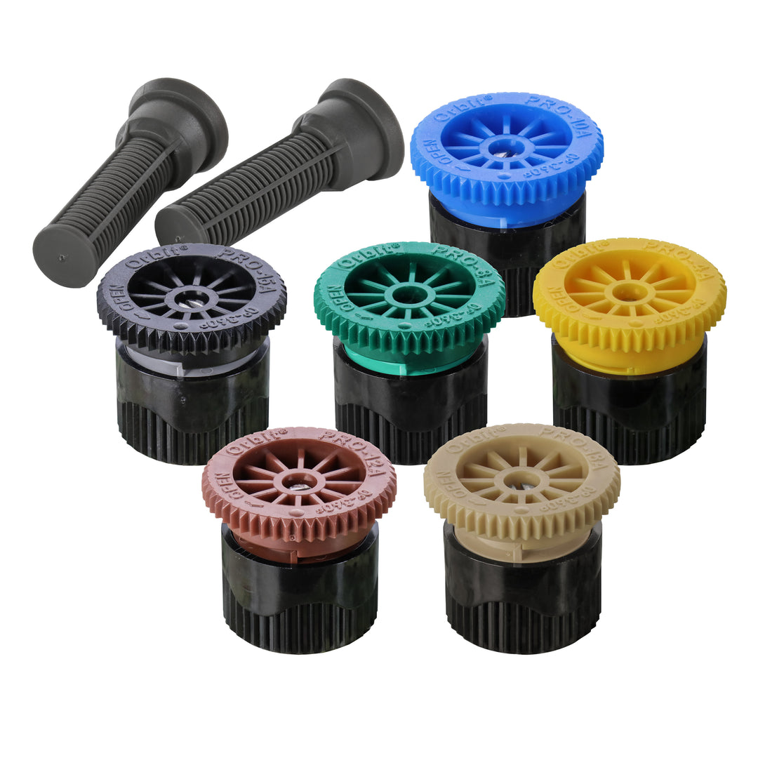 Adjustable Pattern Sprinkler Spray Nozzles