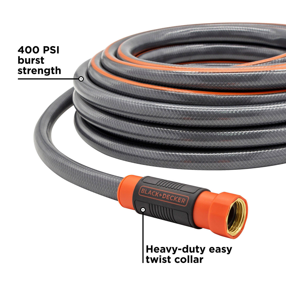 Manguera de PVC+ B+D de 50 pies x 5/8" | BD3519