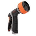 Boquilla para manguera con gatillo trasero de 7 patrones BLACK+DECKER® Dial BD59577