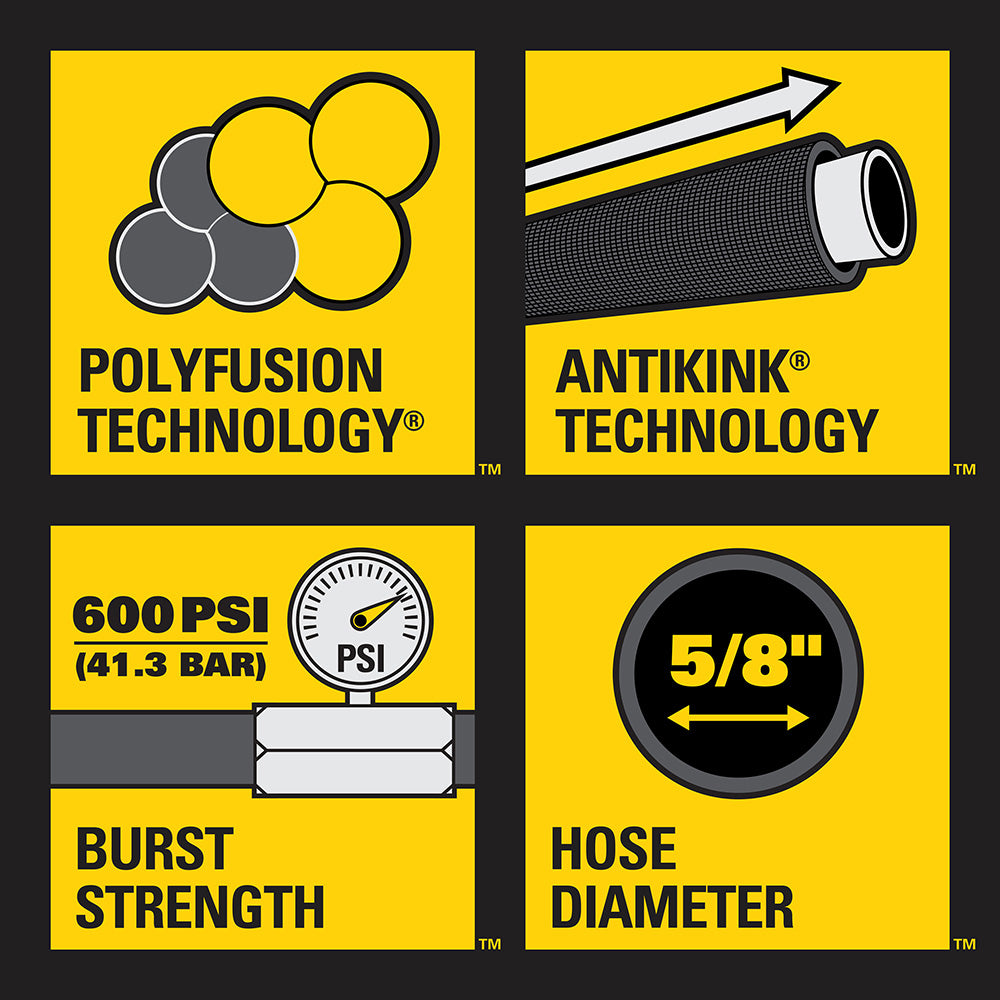 FATMAX® Exojacket® Fabric Hose with Swivel Coupling