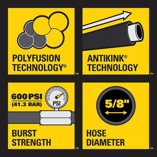 FATMAX® Exojacket® Fabric Hose with Swivel Coupling
