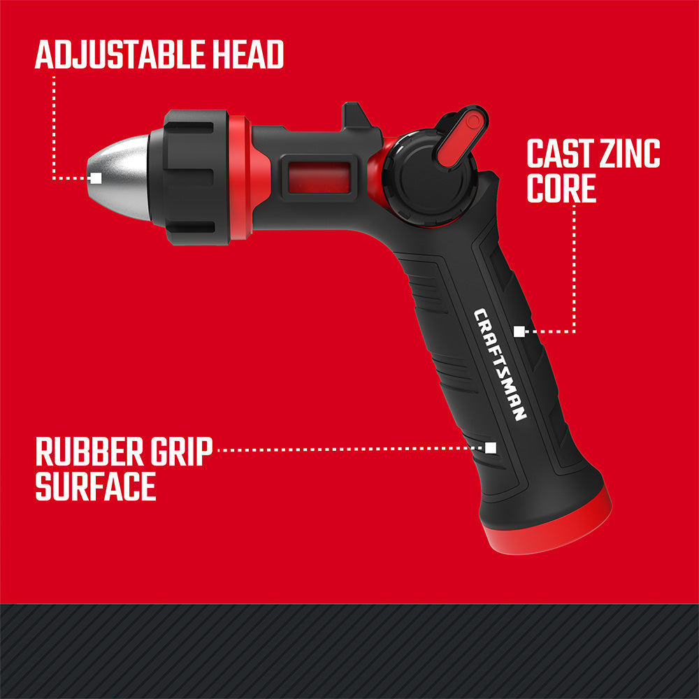 CRAFTSMAN® Heavy-Duty Adjustable Water Nozzle