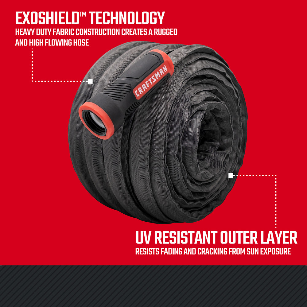 CRAFTSMAN® ExoShield™ Heavy-Duty Fabric Hose