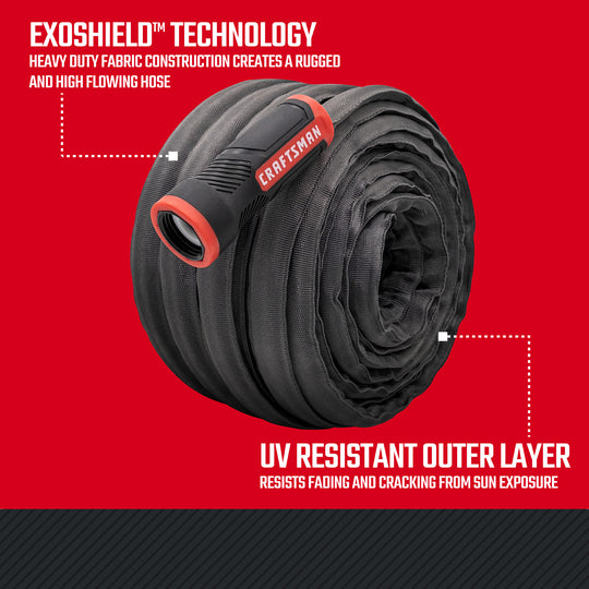 CRAFTSMAN® ExoShield 75 FT. Heavy-Duty Fabric Hose