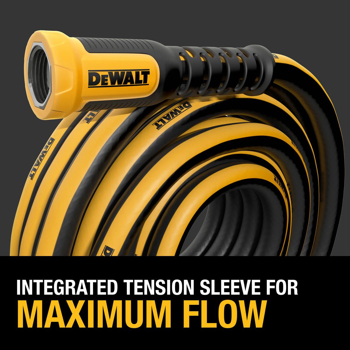 Manguera de agua de nivel profesional DEWALT de 30,5 m x 1,6 cm | DXMH3288