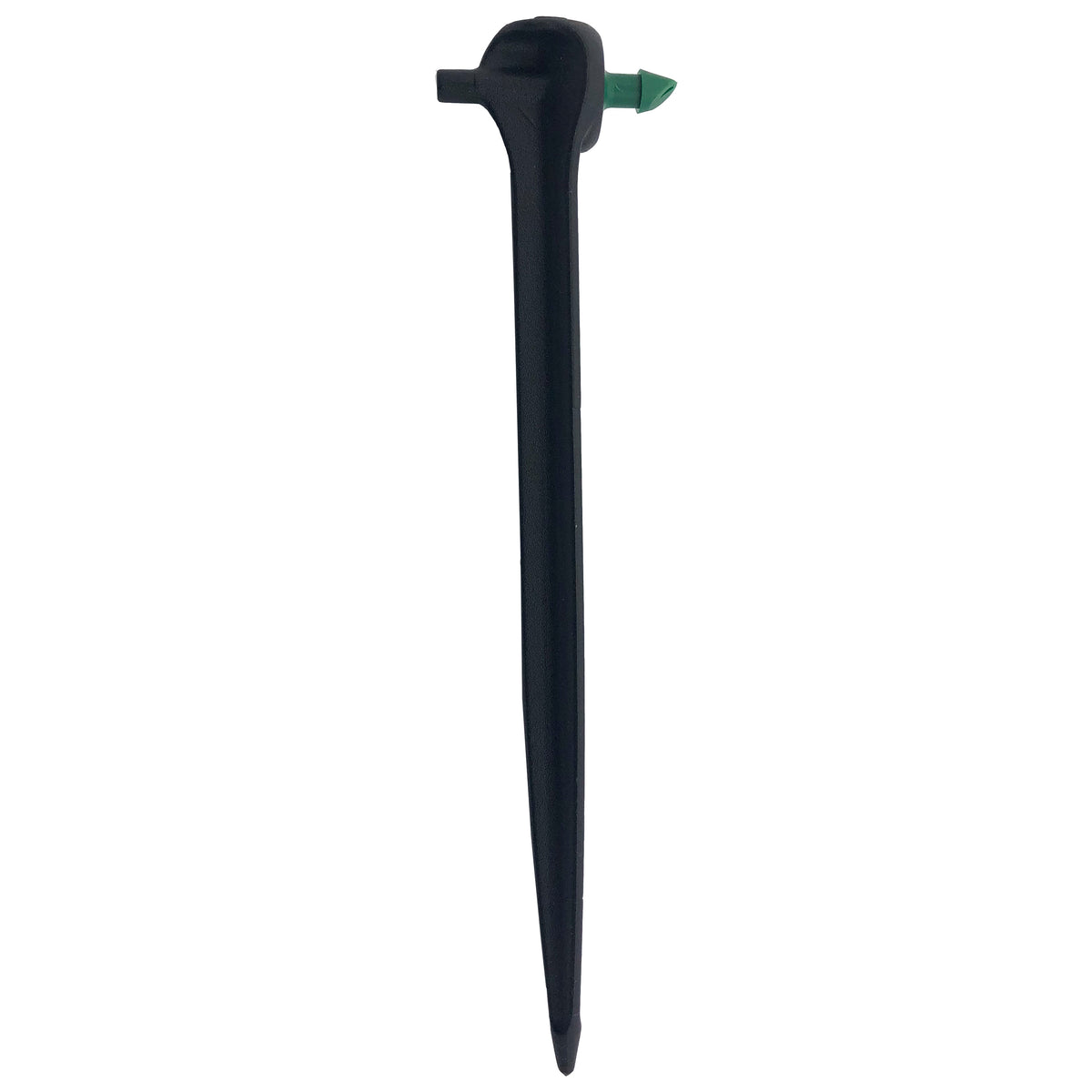 Gotero autocompensante de 2 GPH con espiga de 1/4" y estaca de 5" | 65702