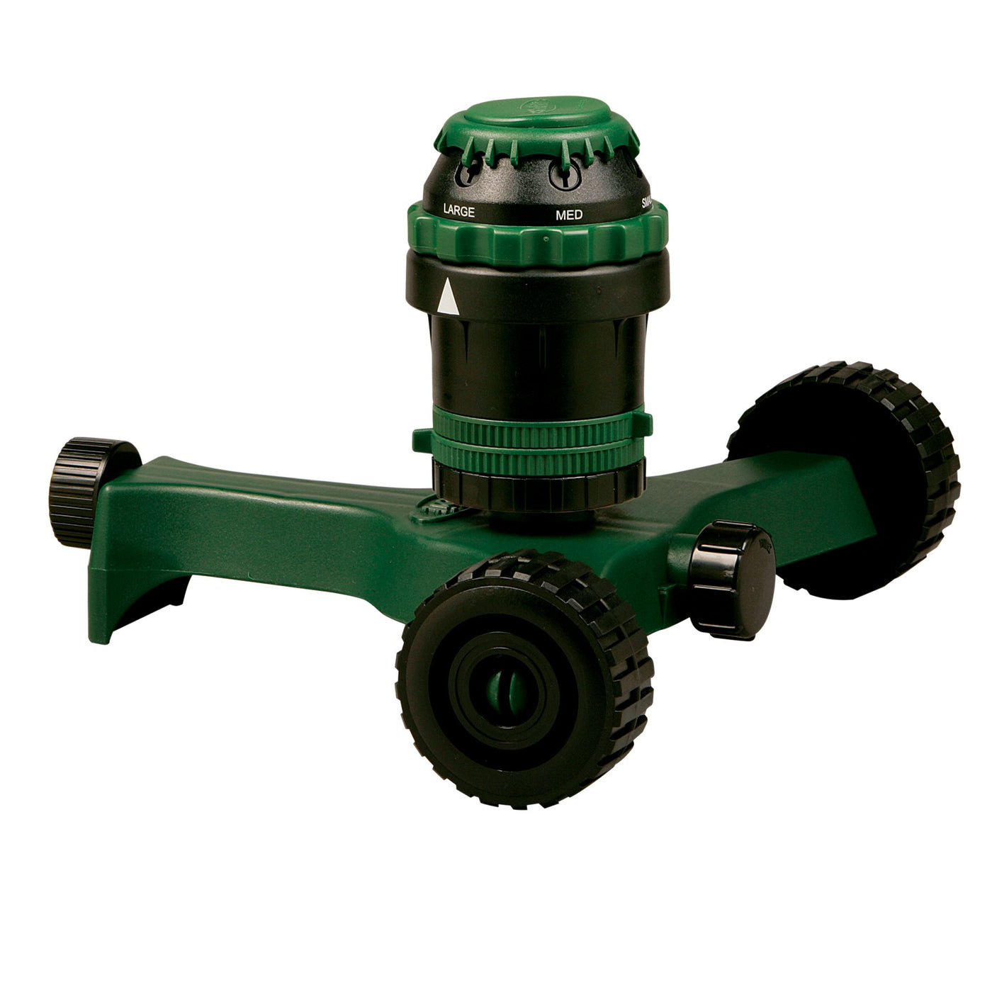 H2O-6 Gear-Drive Sprinkler on Plastic Wheel Base