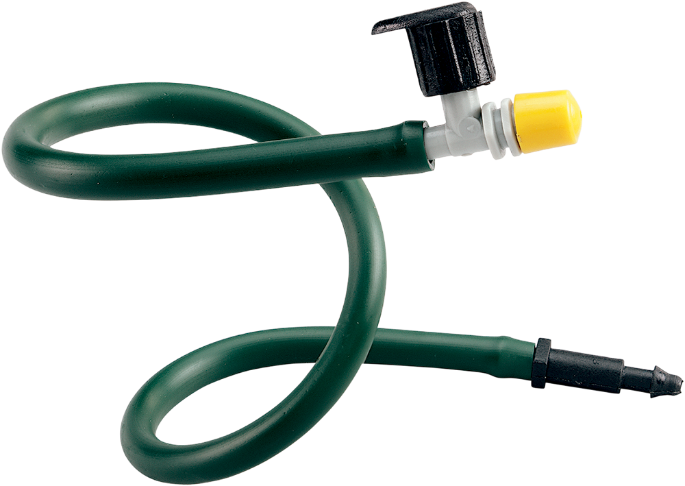 Hanging Basket Drip Irrigation Watering Kit with 1-Outlet Digital Hose Faucet Timer