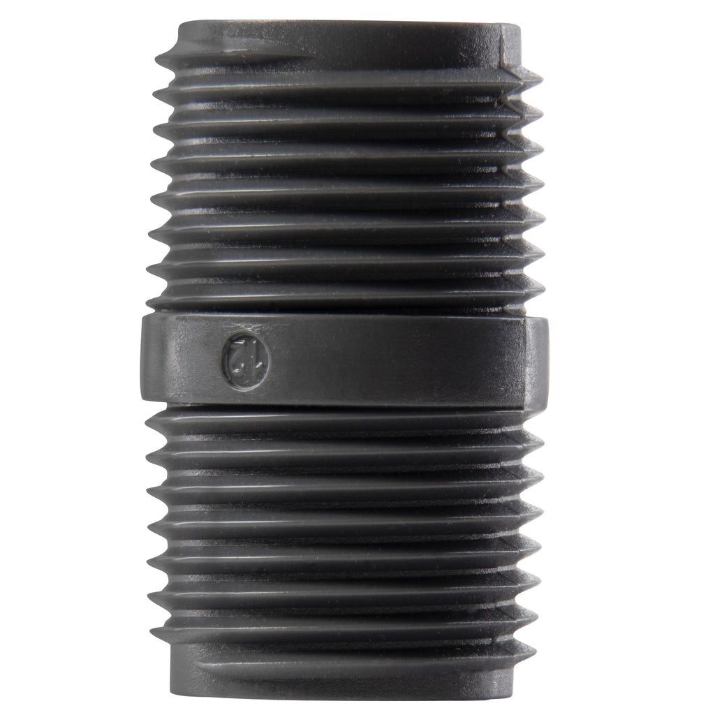 Conector elevador de PVC de 1/2" MPT x cerrado | 38381