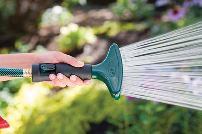 Aluminum Fan Spray Shower Nozzle with Shut-Off Lever