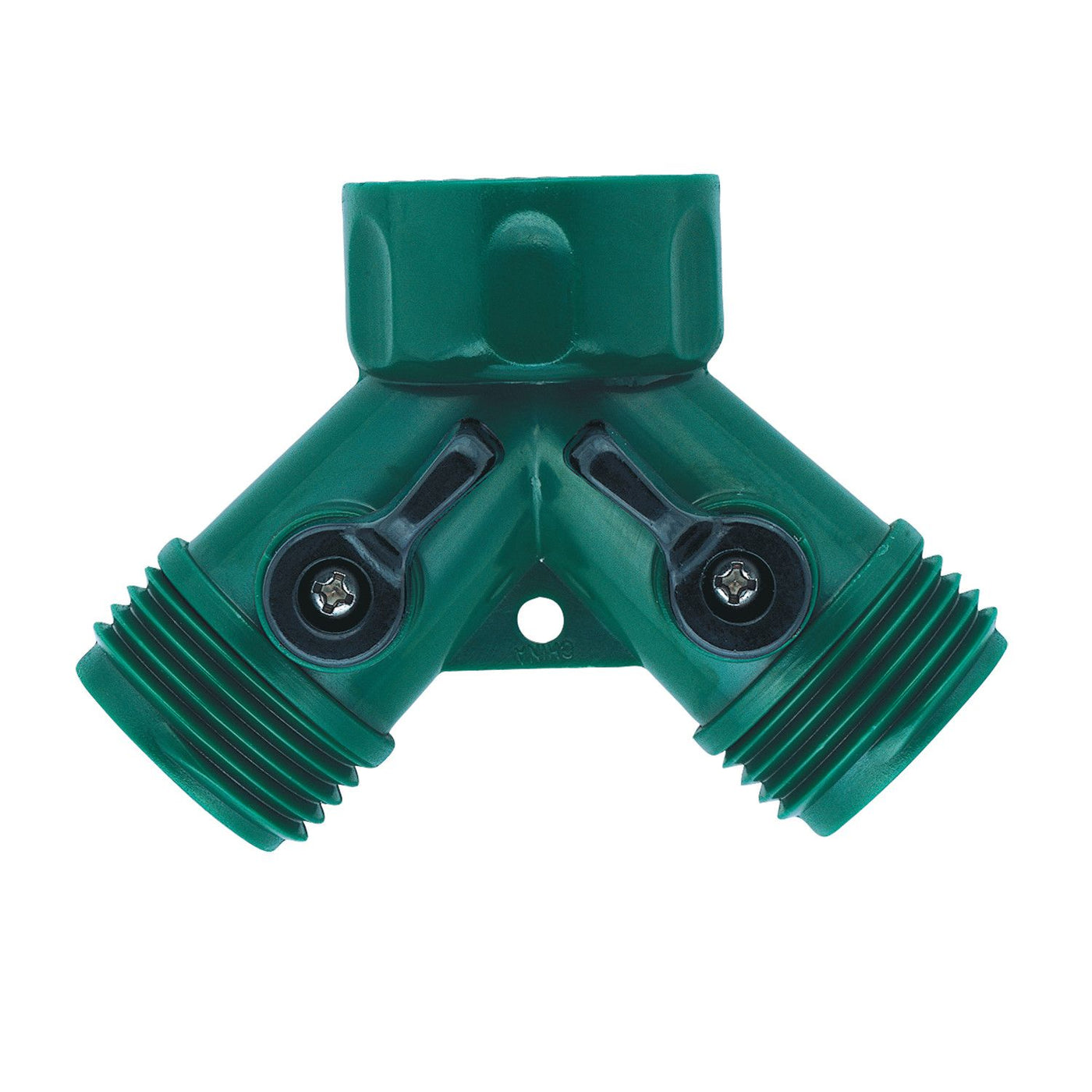 Plastic 2-Way Shut-Off Hose Y Adapter