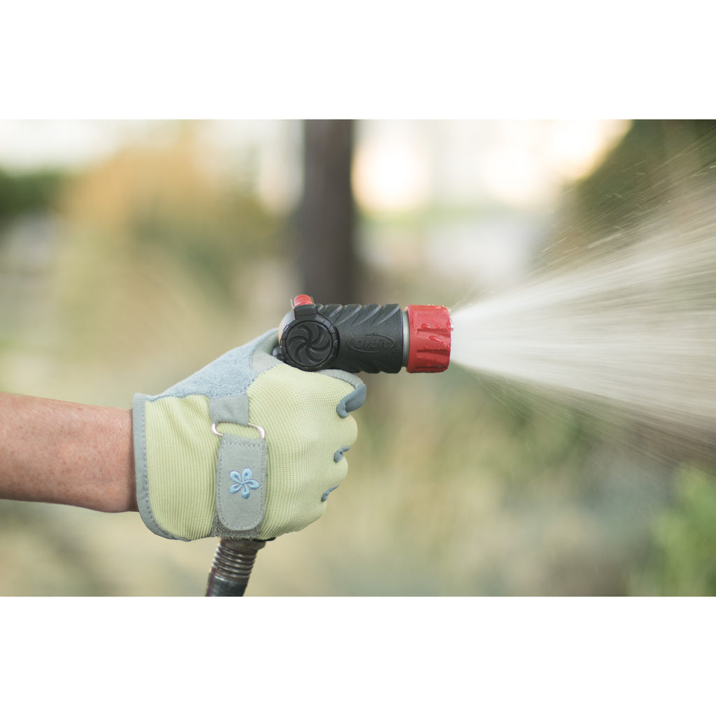 Boquilla de manguera de metal con control de pulgar y rociado ajustable Pro Series | 28613