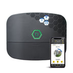 Temporizador de aspersores inteligente B-hyve XR para interiores/exteriores de 16 estaciones 57995