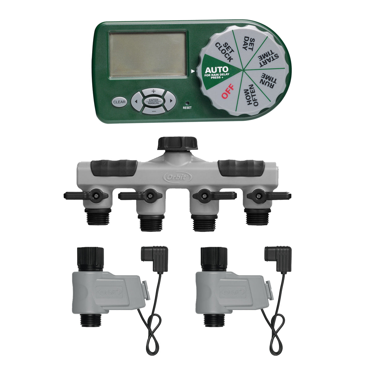 Kit completo de riego para el jardín 58911