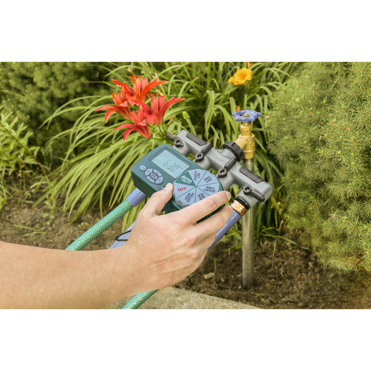 Kit completo de riego para el jardín 58911
