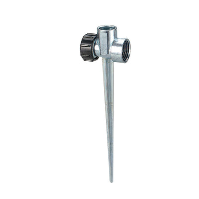 Zinc Flow-Through Spike Base for 1/2-in. MPT Sprinkler Heads