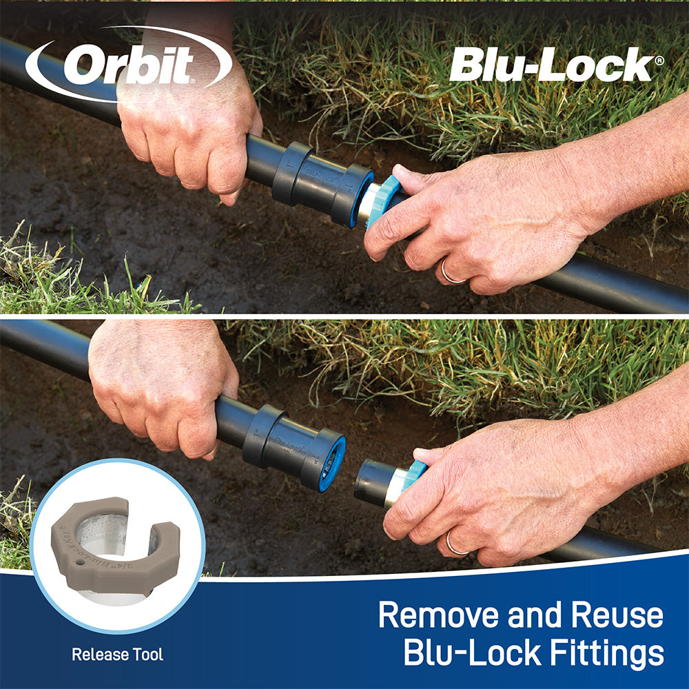 3/4 Inch Blu-Lock® Pipe 100 FT. Reclaimed