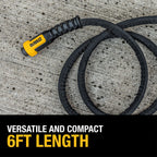 Manguera de tela de grado profesional de alta resistencia DEWALT® de 100 pies DXMH3304