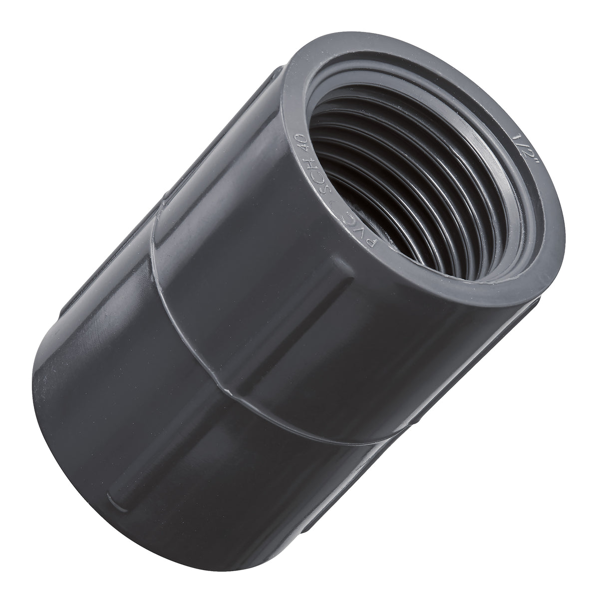 Acoplamiento de PVC FPT de 1/2" | 38413