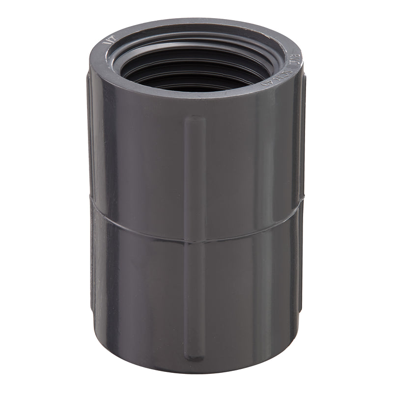 1/2" FPT PVC Coupling 38413