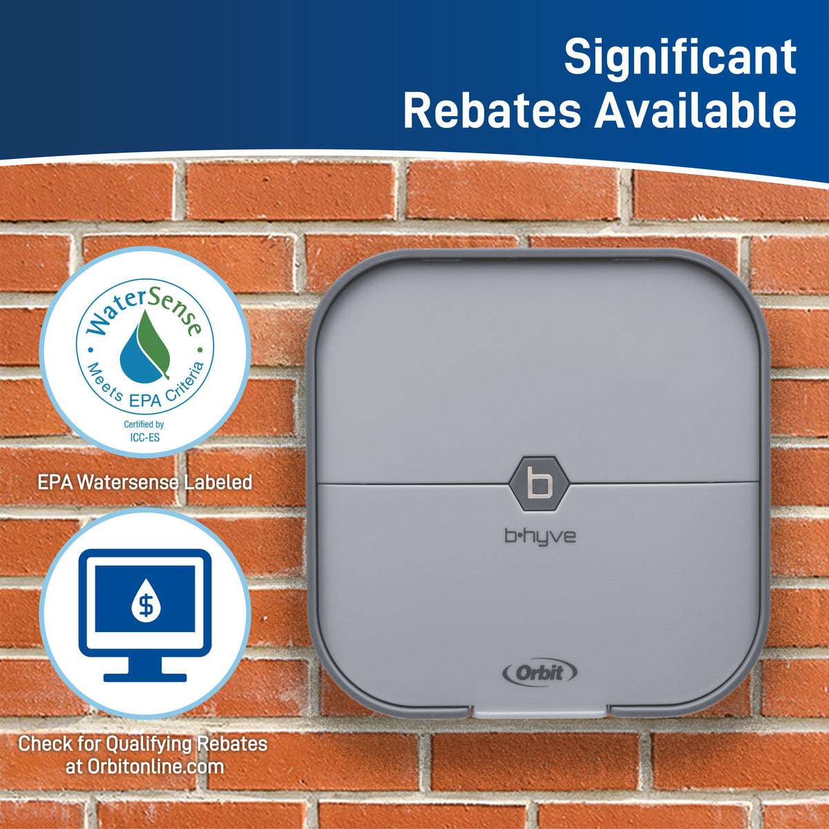 Controlador de riego inteligente para interiores B-hyve de 4 estaciones | 57915