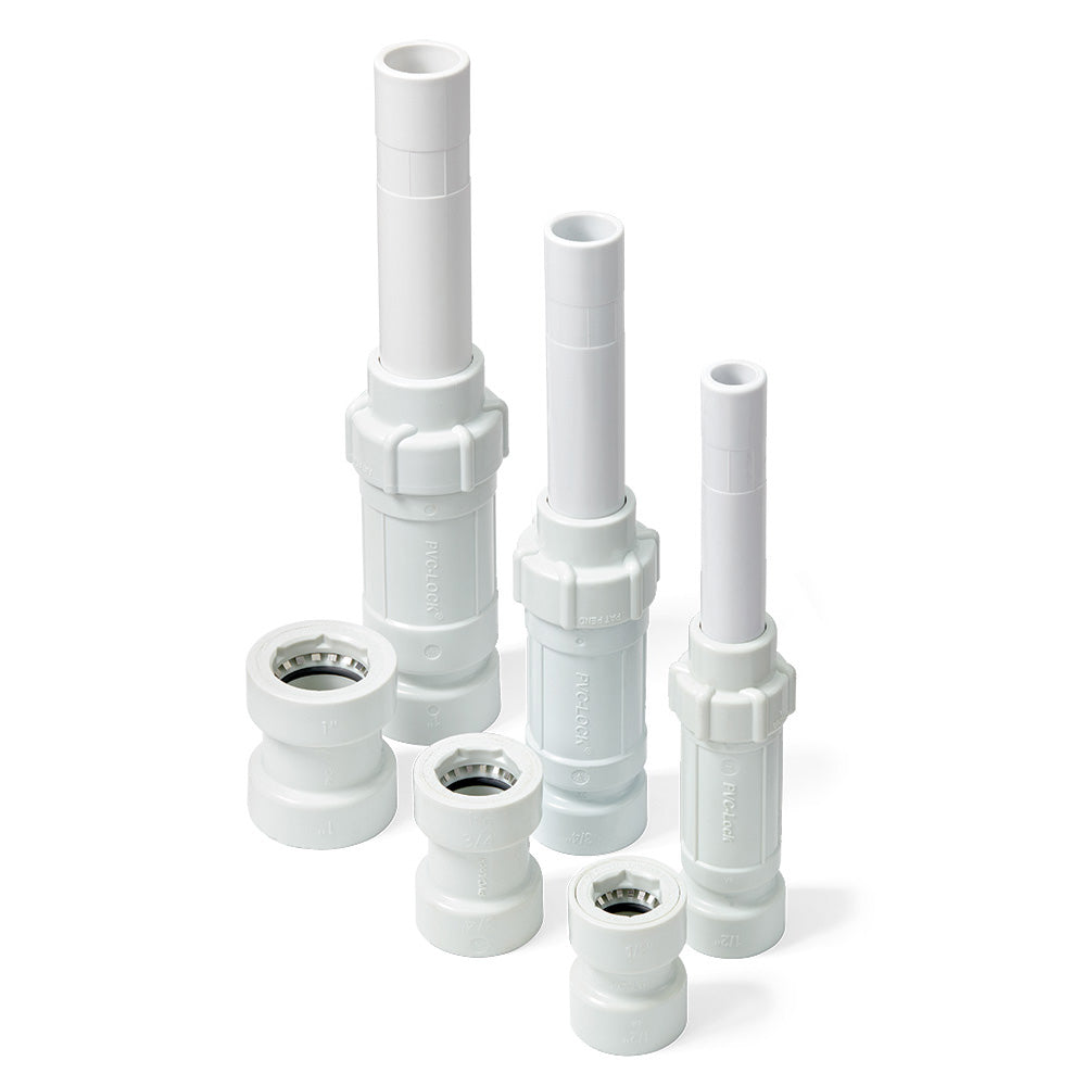 Reparación deslizante de PVC-Lock de 1/2" 33783