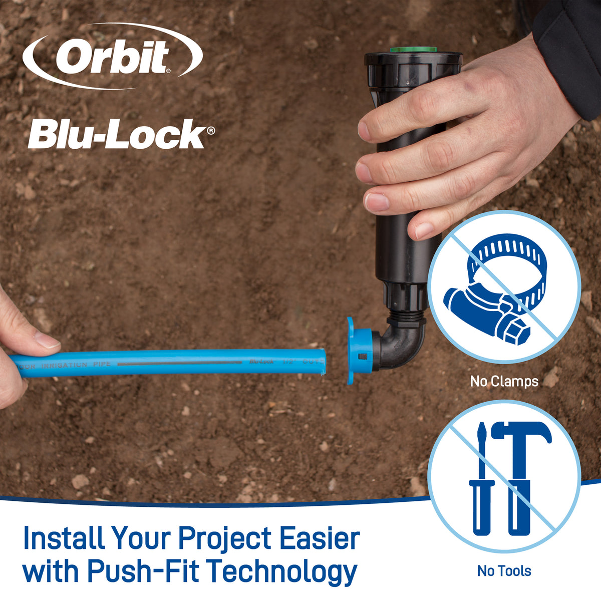 Adaptador Blu-Lock de 1/2" x MPT de 1/2" 31974