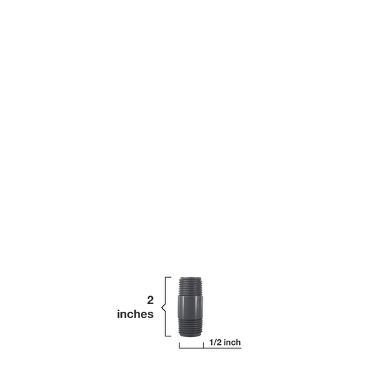 1/2-in. PVC Sprinkler Riser Pipe & Fittings