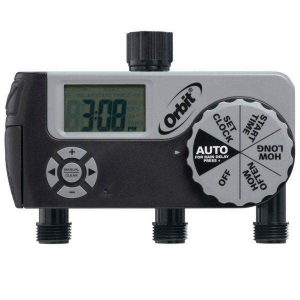 3-Outlet Hose Watering Timer