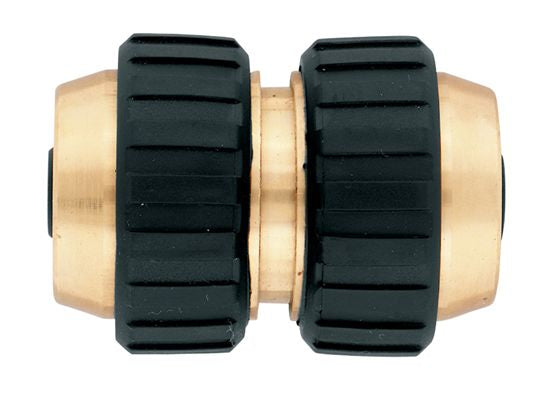 Prolong the life of your hose with this Heavy-Duty Brass Hose Mender. Designed to repair the middle of a standard 5/8 Inch garden hose. Model number 58372N.