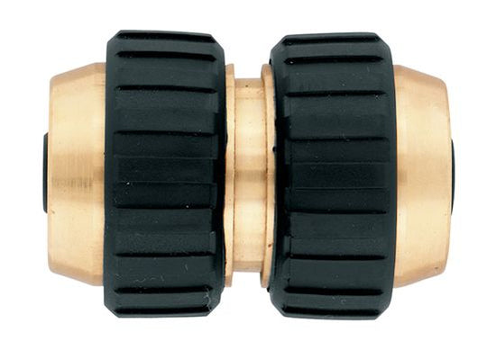 Prolong the life of your hose with this Heavy-Duty Brass Hose Mender. Designed to repair the middle of a standard 5/8 Inch garden hose. Model number 58372N.