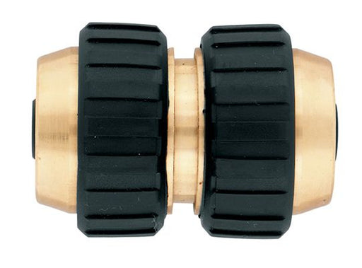 Prolong the life of your hose with this Heavy-Duty Brass Hose Mender. Designed to repair the middle of a standard 5/8 Inch garden hose. Model number 58372N.