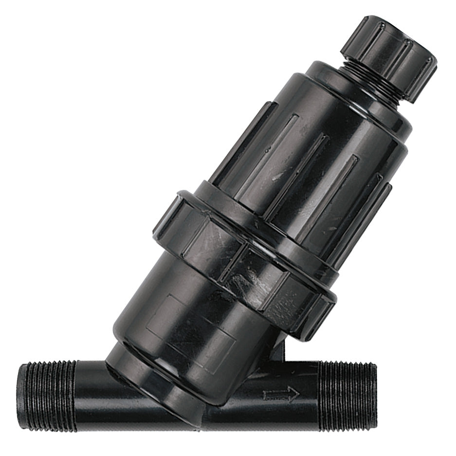 Filtro en Y para riego por goteo MPT de 3/4 pulg. 67736
