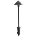 Luz de camino LED para exteriores de aluminio negro 86701