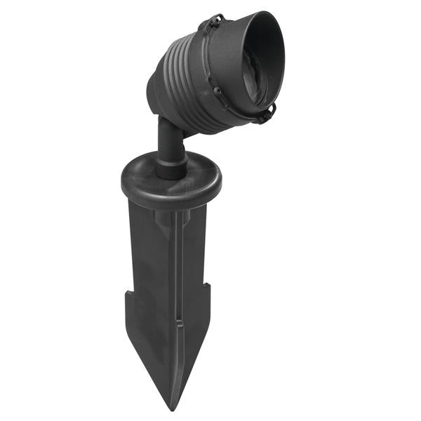Foco LED de aluminio para exteriores, color negro, 86721