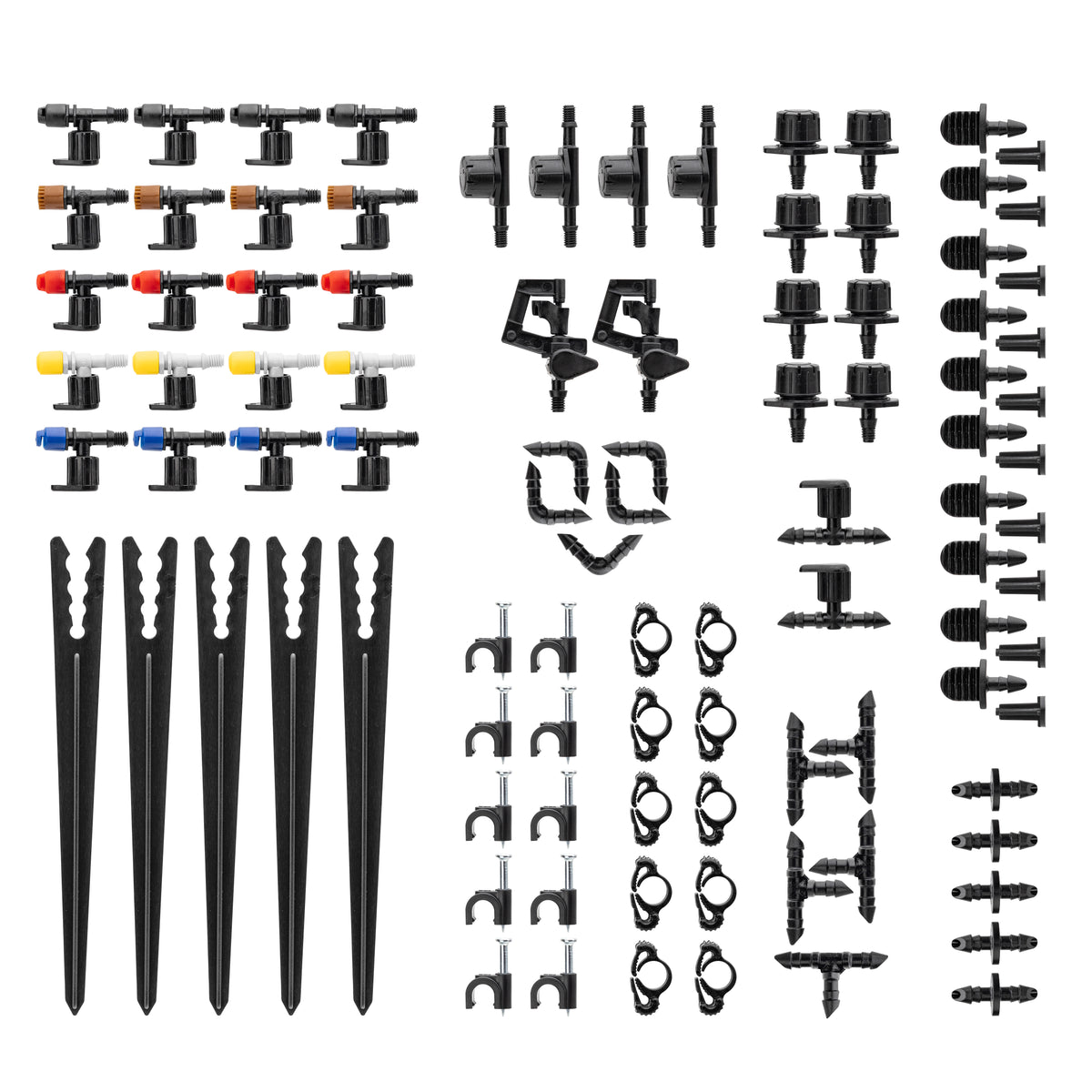 69500 - 92-Piece Drip Fittings Kit