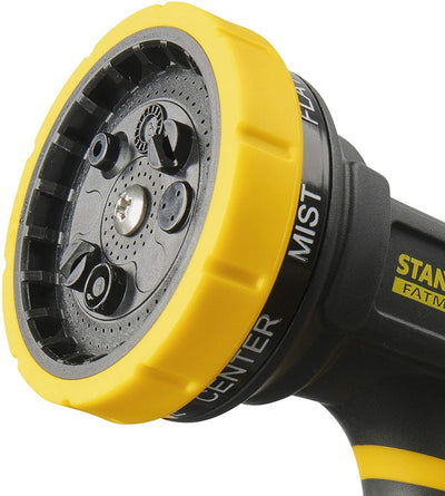 BDS7496 - FATMAX® Heavy Duty 8-Pattern Nozzle - Spray patterns pictured