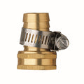 3/4 inch Female Brass Shank Mender - Hose Mender