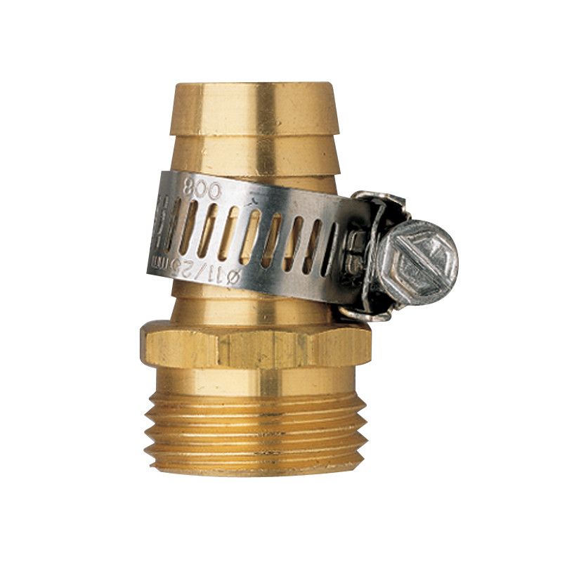 3/4 Inch Male Brass Shank Mender - Hose Mender