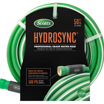 Scotts® 50 FT. x 5/8 Inch Hydrosync Water Hose