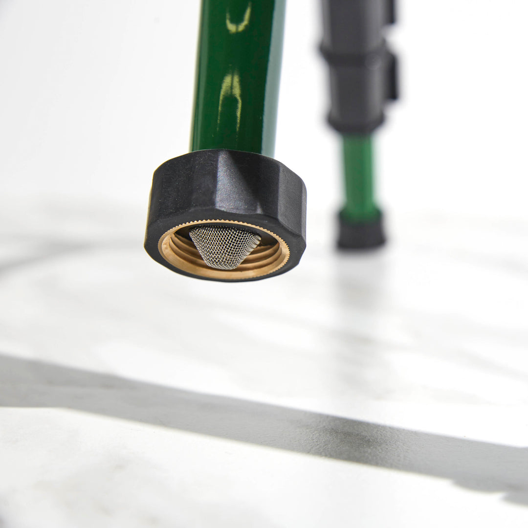 Tripod Sprinkler - Flow-through design, resistant to clogs and ideal for secondary water.