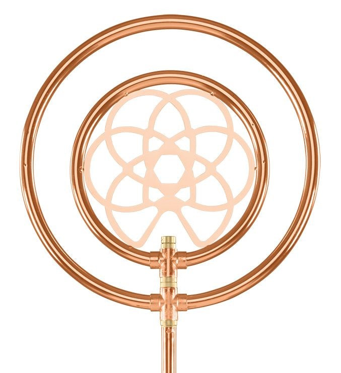 Decorative Spinning Sprinkler on Spike
