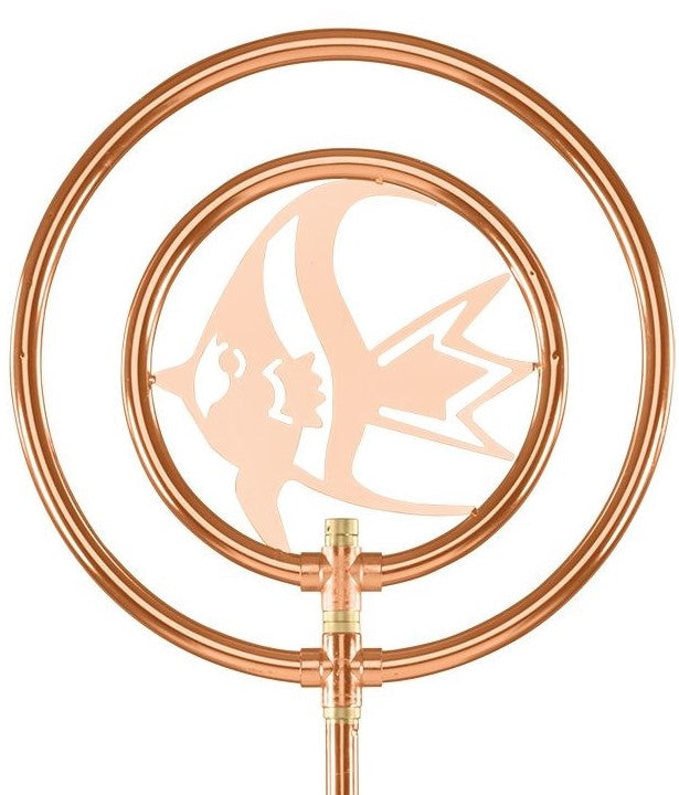 Decorative Spinning Sprinkler on Spike