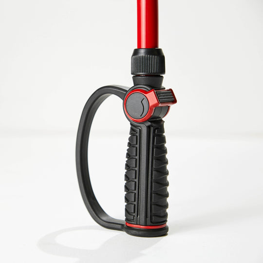 Contoured for a non-slip grip and comfort
